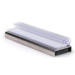 Névjegykártya tartó mágneses sínben  (horizontális)