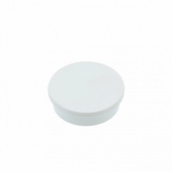 Mágnes színes jelzőkorong, átm. 20 mm-es, ferrit mágnessel fehér Mágnes színes jelzőkorong, átm. 20 mm-es, ferrit mágnessel fehér