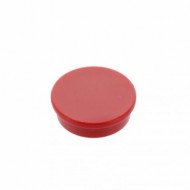 Disc indicator magnetic colorat, dia. 30 mm, roșu cu magnet de ferită Disc indicator magnetic colorat, dia. 30 mm, roșu cu magnet de ferită