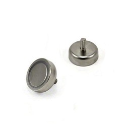 Magnet POT, d20 mm, tija, filet exterior Neodim Magnet POT, d20 mm, tija, filet exterior Neodim