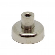 Magnet POT, 25 mm, tija, filet interior Neodim Magnet POT, 25 mm, tija, filet interior Neodim
