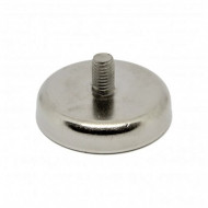 POT mágnes,  48 mm, száras, külső menetes Neodímium  POT mágnes,  48 mm, száras, külső menetes Neodímium
