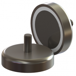 Magnet POT, d20 mm, tija, filet exterior Neodim Magnet POT, d20 mm, tija, filet exterior Neodim