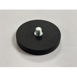 POT mágnes, , gumírozott Neodímium  d43 mm, száras, külső menetes (UNC) POT mágnes, , gumírozott Neodímium  d43 mm, száras, külső menetes (UNC)