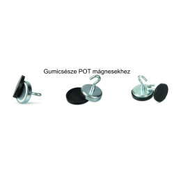 Gumi csésze mágnesekhez D40 mm  Gumi csésze mágnesekhez D40 mm