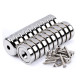 Magnet de înșurubare - magnet POT, 16 mm, gaurit, înecat Neodim Magnet de înșurubare - magnet POT, 16 mm, gaurit, înecat Neodim