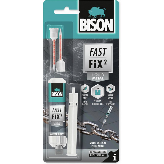 BISON FAST FIX² LIQUID FLEX 60 másodperces térkitöltő ragasztó BISON FAST FIX² LIQUID FLEX 60 másodperces térkitöltő ragasztó