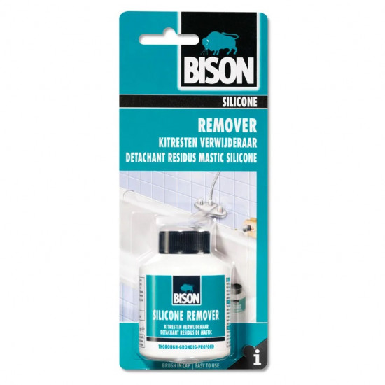 Bison Silicone Remover, szigetelőanyag eltávolító, 100ml