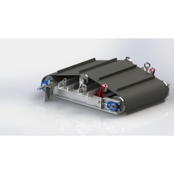 Keresztszalagos vaskiválasztó 400