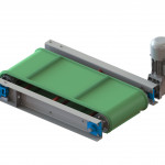 Szállító szalagok mágnes hengerrel