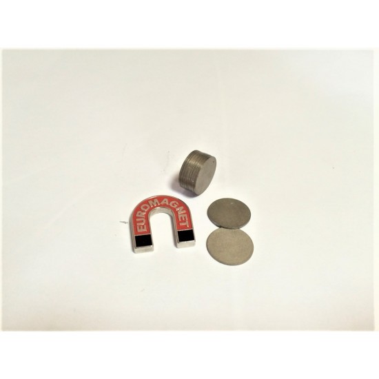 Szamárium-Cobalt korong mágnes 20mm x 1mm Szamárium-Cobalt korong mágnes 20mm x 1mm