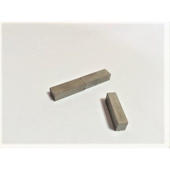 Szamárium-Cobalt hasáb mágnes 4,5mm x 6mm x 18mm SMCO