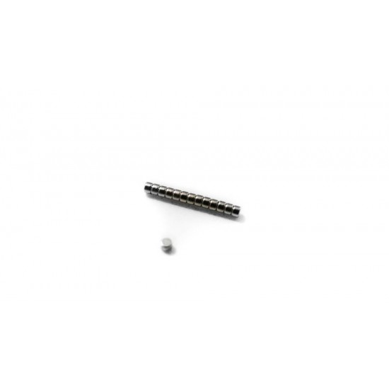 Neodímium korong mágnes,   1,5mm x 1mm, N50