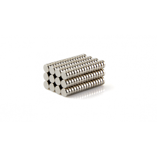 Neodímium korong mágnes,   1mm x 0,5mm, N48