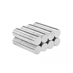 Neodímium korong mágnes,   10mm x 1,5mm, N35 - kifutó termék