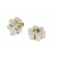 Neodímium korong mágnes,   10mm x 10mm, N48, diametrikus