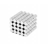 Disc magnet de neodim, 10mm x 10mm, N48 Disc magnet de neodim, 10mm x 10mm, N48