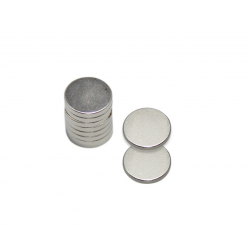 Neodímium korong mágnes,   12mm x 2mm, N50 Neodímium korong mágnes,   12mm x 2mm, N50