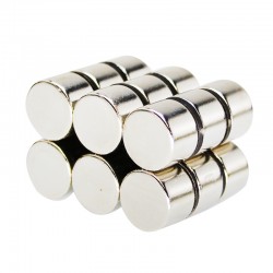 Neodímium korong mágnes,   15mm x 10mm, N48 Neodímium korong mágnes,   15mm x 10mm, N48