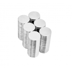 Neodímium korong mágnes,   15mm x 2mm, N48 Neodímium korong mágnes,   15mm x 2mm, N48