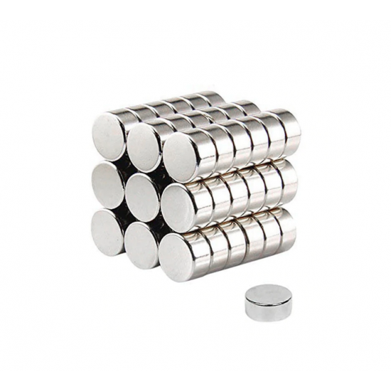 Neodímium korong mágnes,   15mm x 5mm, N35