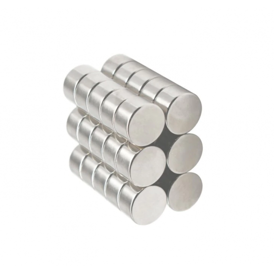 Neodímium korong mágnes,   18mm x 10mm, N48
