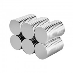 Neodímium korong mágnes,   19,5mm x 2mm, N48 - kifutó termék Neodímium korong mágnes,   19,5mm x 2mm, N48 - kifutó termék