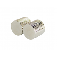 Neodímium korong mágnes,   25mm x 1mm, N48 Neodímium korong mágnes,   25mm x 1mm, N48
