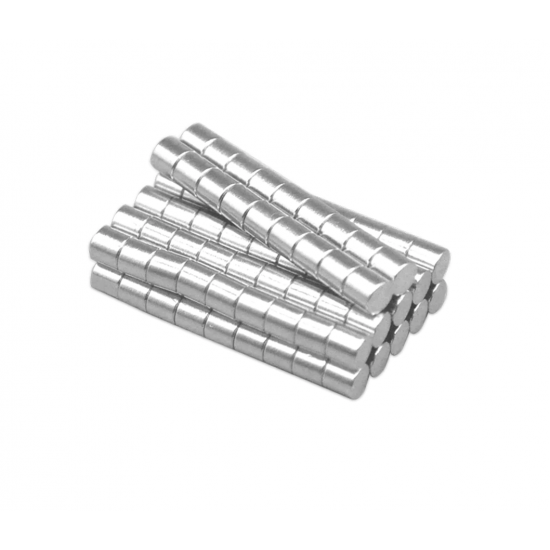 Neodímium korong mágnes, 3mm x 3mm, N35UH - kifutó termék Neodímium korong mágnes, 3mm x 3mm, N35UH - kifutó termék