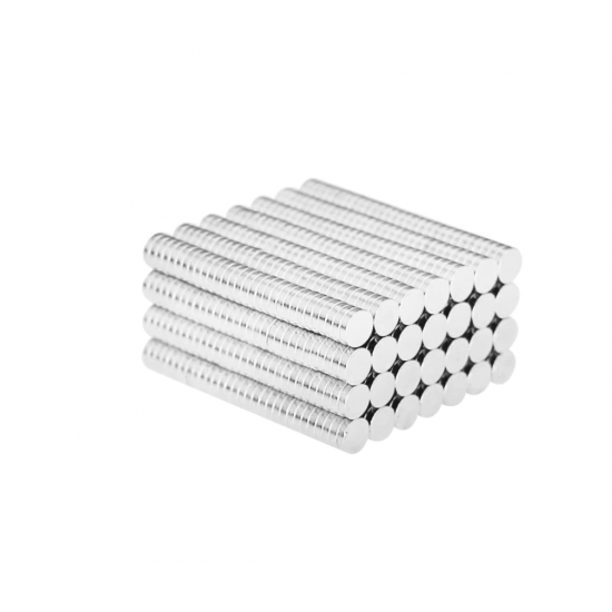 Neodímium korong mágnes,   3mm x 1,5mm, N38H