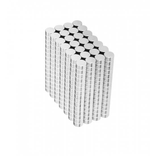 Neodímium korong mágnes,   4mm x 2,5mm, N35