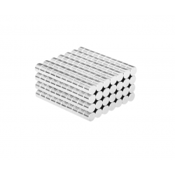 Neodímium korong mágnes,   4mm x 3mm, N48 Neodímium korong mágnes,   4mm x 3mm, N48