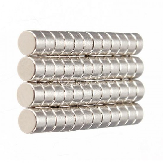 Neodímium korong mágnes,   5mm x 3mm, N35 - kifutó termék