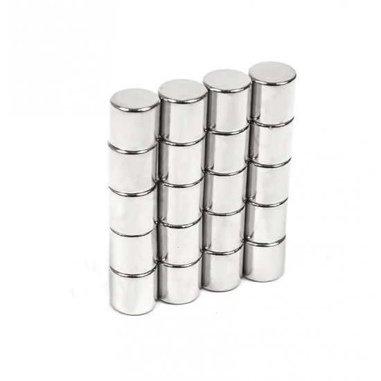 Neodímium korong mágnes,   5mm x 5mm, N35 - kifutó termék