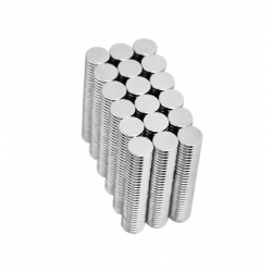 Neodímium korong mágnes,   6mm x 1mm, N48 Neodímium korong mágnes,   6mm x 1mm, N48