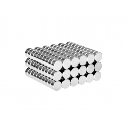 Neodímium korong mágnes,   6mm x 3mm, N48 Neodímium korong mágnes,   6mm x 3mm, N48