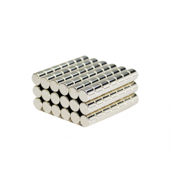 Neodímium korong mágnes,   6mm x 5mm, N48 Neodímium korong mágnes,   6mm x 5mm, N48