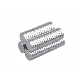Neodímium korong mágnes,   8mm x 1,5mm, N50 Neodímium korong mágnes,   8mm x 1,5mm, N50