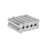 Neodímium korong mágnes,   8mm x 1mm, N48 Neodímium korong mágnes,   8mm x 1mm, N48