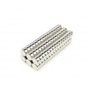 Disc magnet de neodim, 8mm x 5mm, N35 Disc magnet de neodim, 8mm x 5mm, N35