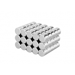 Neodímium korong mágnes,   8mm x 6mm, N48 Neodímium korong mágnes,   8mm x 6mm, N48