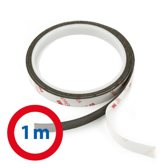 Mágnesfólia neodímium 1,5mm x 10mm x 1m Mágnesfólia neodímium 1,5mm x 10mm x 1m