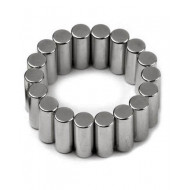 Neodymium bar magnet, 10mm x 20mm, N48, diametric