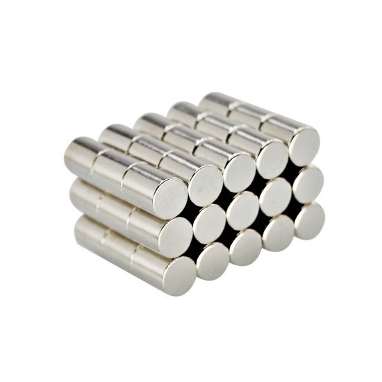 Neodymium bar magnet, 5mm x 6mm, N35