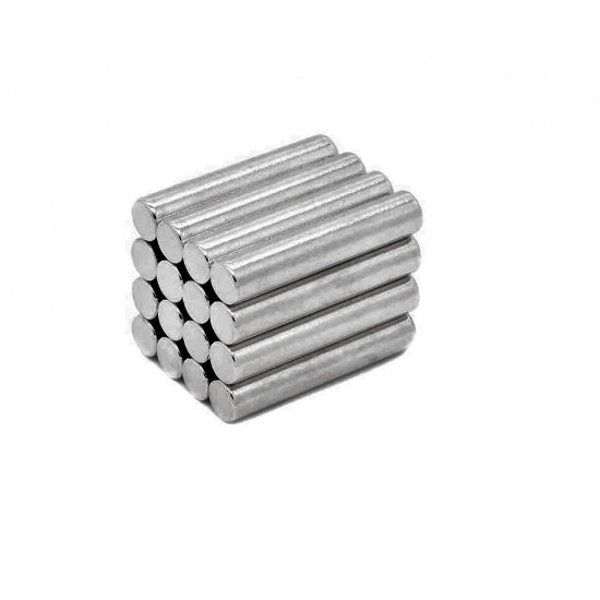 Neodímium rúd mágnes, 6mm x 30mm, N35