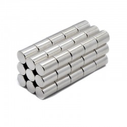 Neodímium rúdmágnes, 7mm x 10mm, N48 